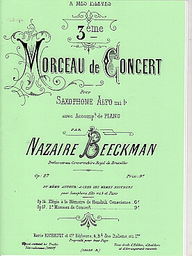 Illustration de 3e Morceau de concert