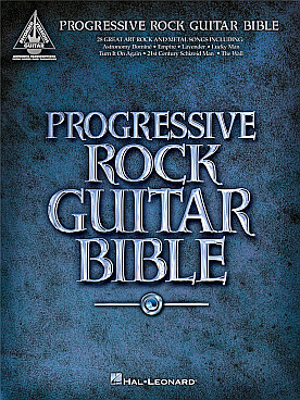 Illustration de PROGRESSIVE ROCK GUITAR BIBLE