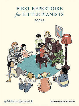 Illustration de First repertoire for little pianists - Book 2
