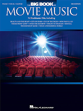 Illustration de The BIG BOOK OF MOVIE MUSIC - 3rd Edition