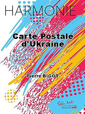 Illustration de Carte postale d'Ukraine
