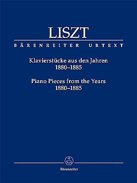 Illustration de Piano pieces from the years 1880-1885