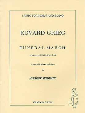 Illustration grieg funeral march