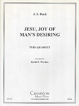 Illustration de Jesu, joy of man's desiring pour 4 tubas