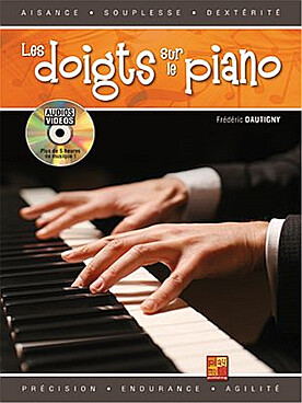 Illustration dautigny doigts sur le piano (les)