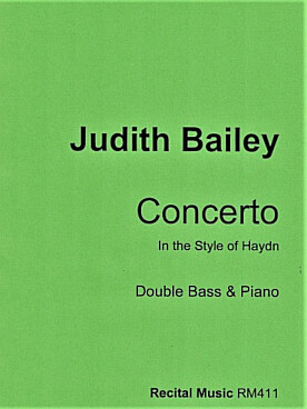 Illustration bailey concerto dans le style de haydn