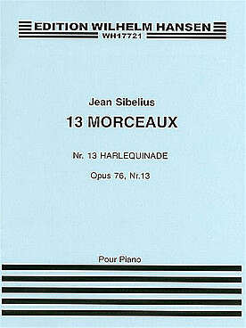 Illustration de 13 Pièces op. 76 - N°13 : Harlequinade