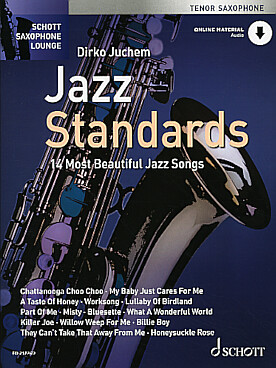 Illustration de JAZZ STANDARDS : 14 most beautiful jazz songs  - Saxophone ténor