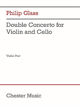 Illustration glass double concerto * violin part *
