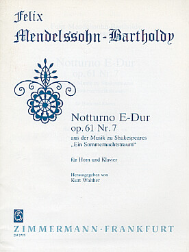 Illustration de Notturno op. 61 N° 7    