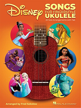 Illustration de DISNEY SONGS FOR FINGERSTYLE UKULELE