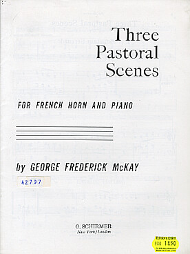 Illustration de 3 Pastoral scenes    