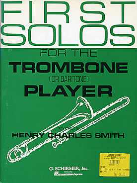 Illustration de FIRST SOLOS FOR THE TROMBONE PLAYER