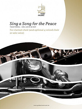 Illustration traditionnel sing a song for the peace