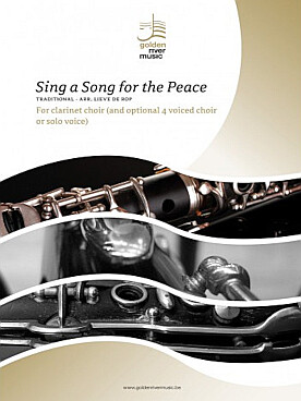 Illustration de Sing a song for the peace pour ensemble de clarinettes