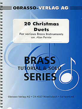 Illustration de 20 CHRISTMAS DUETS for various brass instruments