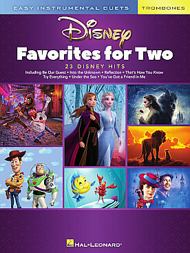 Illustration de DISNEY FAVORITES FOR TWO : 23 hits