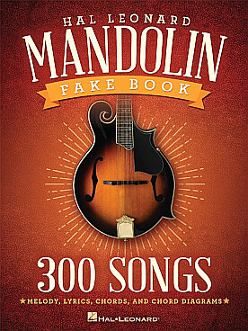 Illustration de The HAL LEONARD MANDOLIN FAKE BOOK