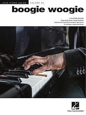 Illustration jazz piano solos vol.60 : boogie woogie