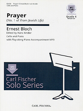 Illustration bloch jewish life n° 1 : prayer