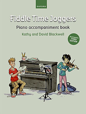 Illustration de Fiddle time, recueils - Acc. piano du Vol. 1 joggers (3rd  Edition)