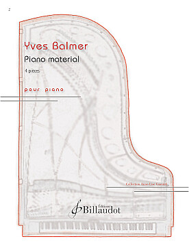 Illustration de Piano material : 4 pièces