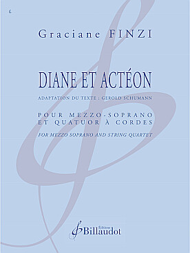 Illustration de Diane et Actéon pour mezzo-soprano et quatuor à cordes