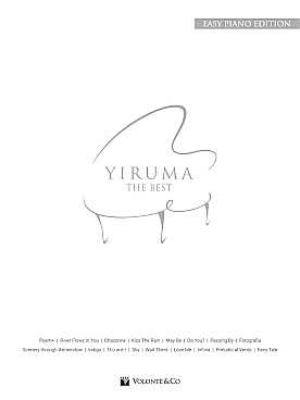 Illustration yiruma the best of easy piano