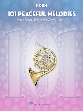 Illustration de 101 PEACEFUL MELODIES