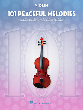 Illustration de 101 PEACEFUL MELODIES