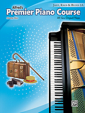 Illustration de PREMIER PIANO COURSE - Book 2A Jazz, rags & blues