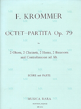 Illustration de Octet - Partita op. 79