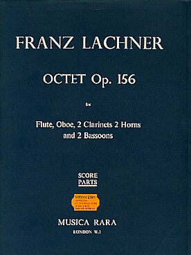 Illustration de Octet op. 156 pour flûte, hautbois, 2 clarinettes, 2 cors et 2 bassons
