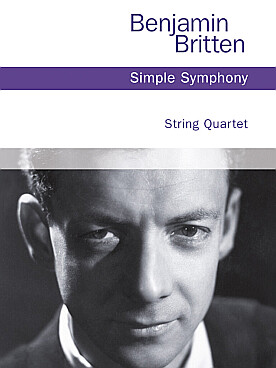 Illustration de Simple symphony pour orchestre à cordes - Parties