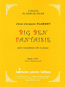 Illustration de Big Ben fantaisie pour saxophone ténor et piano