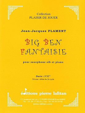 Illustration de Big Ben fantaisie pour saxophone ténor et piano