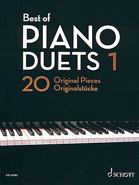 Illustration de BEST OF PIANO DUETS - Vol. 1
