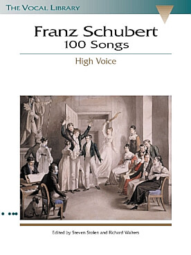 Illustration schubert 100 songs for high voice