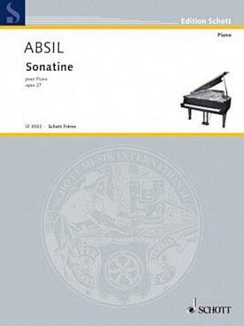 Illustration absil sonate op. 27