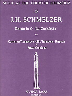 Illustration de Sonate "La Carioletta" en sol M pour trompette, violon, trombone, basson et basse continue