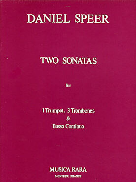 Illustration de Two Sonatas pour trompette, 3 trombones et basse continue