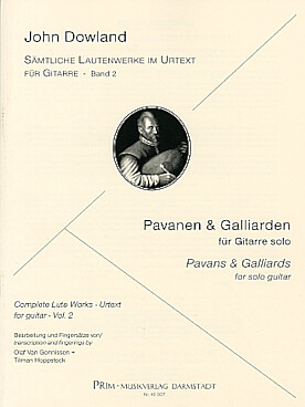 Illustration de Complete lute works (nouvelle édition) - Vol. 2 : Pavanes et gaillardes