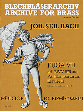 Illustration de Fugue N° 7 BWV 876