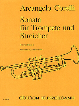 Illustration de Sonate pour trompette et cordes, réd. piano   