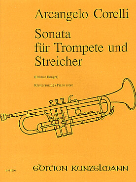 Illustration de Sonate pour trompette et cordes, réd. piano