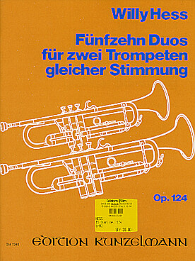 Illustration de 15 Duos op. 124    