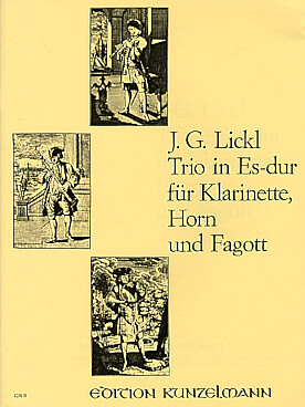 Illustration de Trio en mi b M pour clarinette, cor et basson