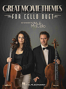 Illustration great movie themes for cello duets