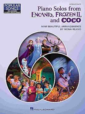 Illustration de PIANO SOLOS from Encanto, Frozen II and Coco : 9 extraits