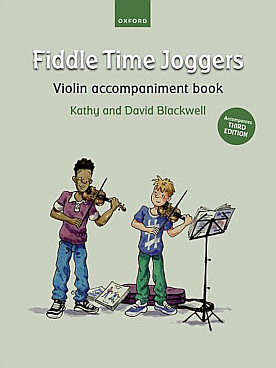 Illustration de Fiddle time, recueils (3rd Edition) - Acc. violon Vol. 1 joggers accompagnement par un 2e violon